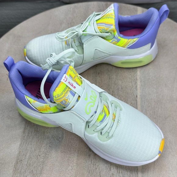 Nike Shoes - Nike Air Max Bella TR 5 Womens Sneakers Size 6 Barely Green Light Thistle White